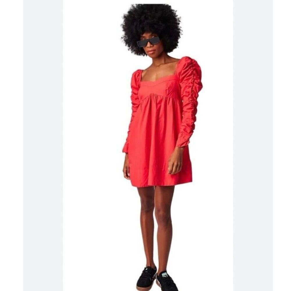 Free People Lindsay Rose Babydoll Dress